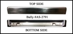 Bally Standard Size Stainless Steel Lockdown Bar - Circa 1974-1988